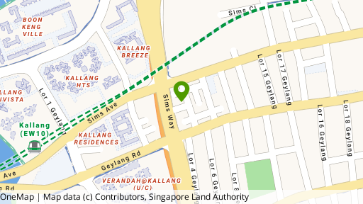 Map showing the location of Angsana@21