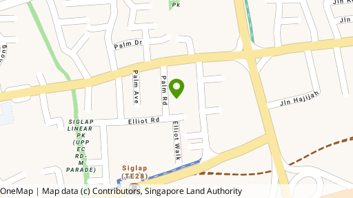 Map showing the location of Fortune Spring