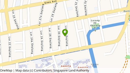 Map showing the location of Ness
