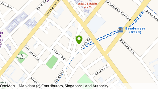Map showing the location of Hoa Nam Building
