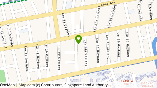Map showing the location of # 1 Loft