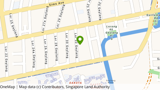 Map showing the location of Loft 33