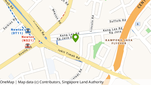 Map showing the location of The Atelier