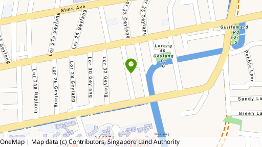 Map showing the location of Kheng Liaw