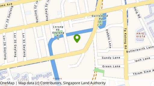 Map showing the location of The Waterina