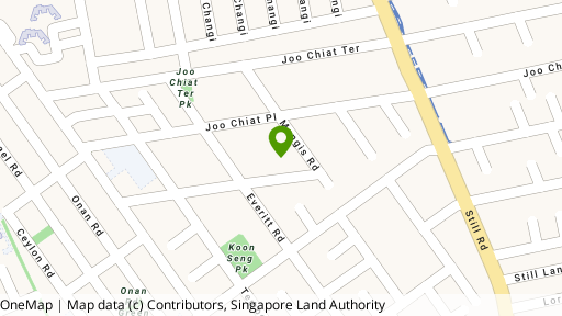 Map showing the location of 61 Joo Chiat Lane