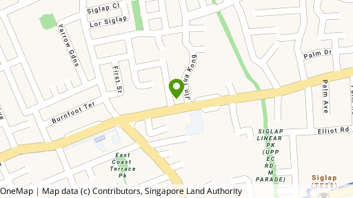 Map showing the location of 3B Jalan Jamal