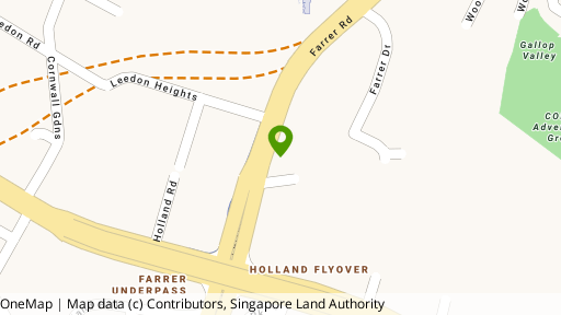 Map showing the location of Wilshire Residences