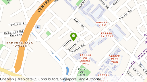 Map showing the location of Soo Khoon Arbor
