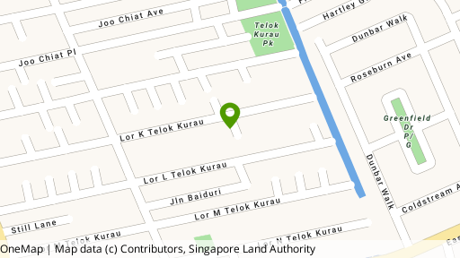 Map showing the location of Kaleido