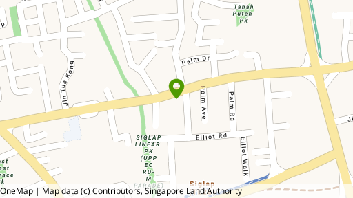 Map showing the location of Camelodge
