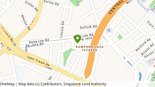 Map showing the location of Parc Centennial