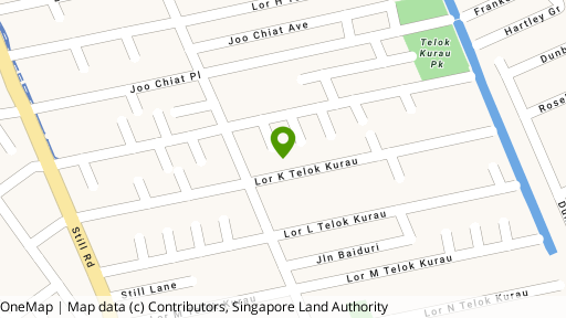 Map showing the location of Beta Grove