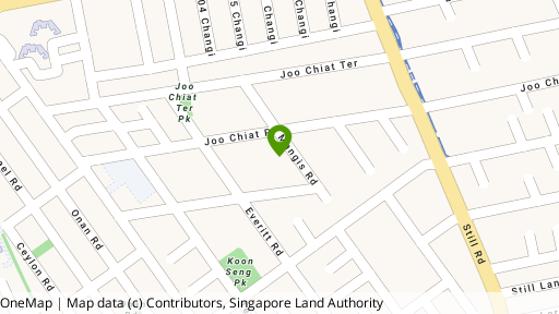 Map showing the location of 37E Everitt Road