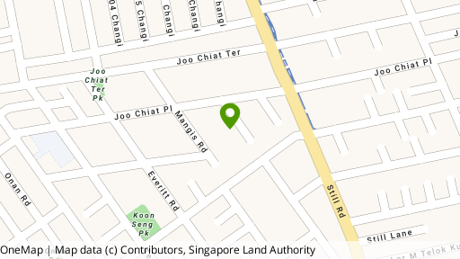 Map showing the location of East View 18