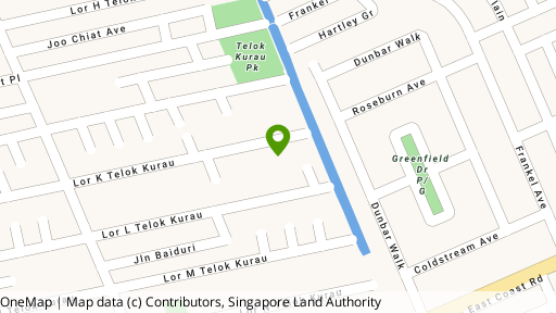 Map showing the location of Sunny Parc