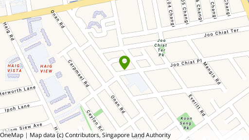 Map showing the location of 11 Joo Chiat Place