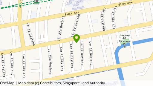 Map showing the location of Atrium Residences