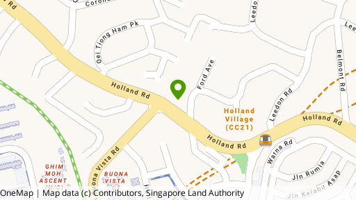 Map showing the location of Ford Mansion (strata scheme terminated)
