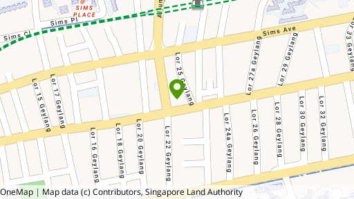 Map showing the location of Avant Residences