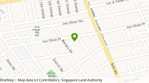 Map showing the location of Straits Residences
