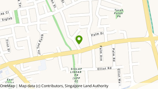 Map showing the location of Siglap Lodge