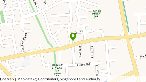 Map showing the location of Woo Mon Chew Court