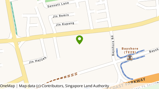 Map showing the location of The Tropic Gardens