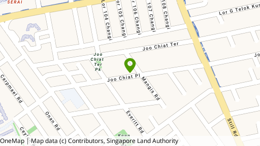 Map showing the location of 133 Joo Chiat Road