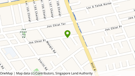 Map showing the location of 184 Joo Chiat Place
