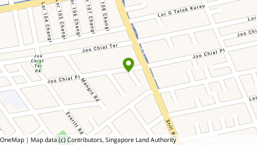 Map showing the location of 190B Joo Chiat Place