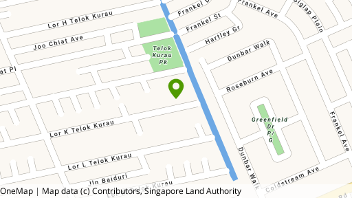 Map showing the location of Castle Loft