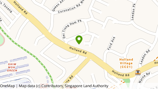 Map showing the location of Villaea Vista