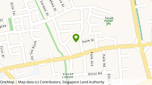 Map showing the location of Grace Court