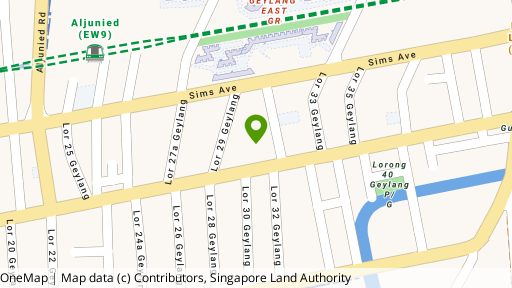Map showing the location of People's Mansion