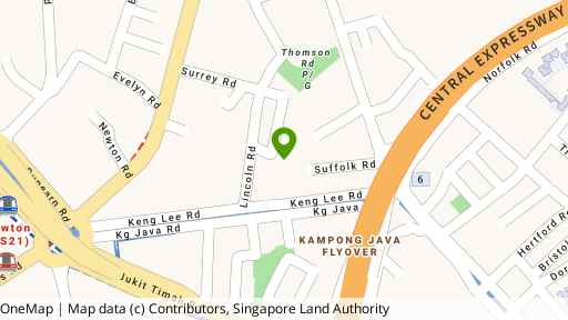 Map showing the location of Park Infinia At Wee Nam