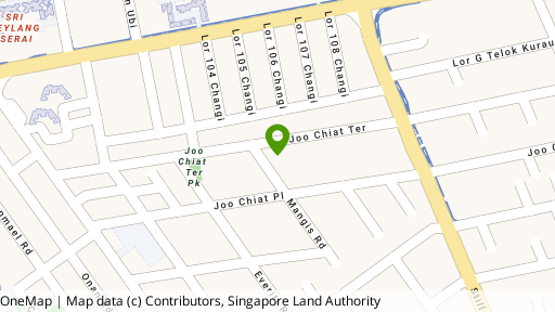 Map showing the location of Palm Loft