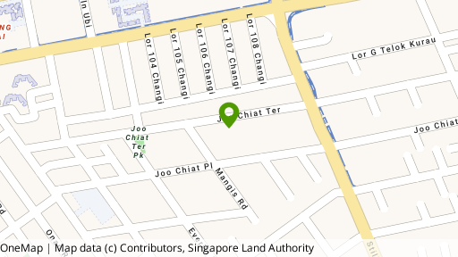 Map showing the location of 150F Joo Chiat Terrace