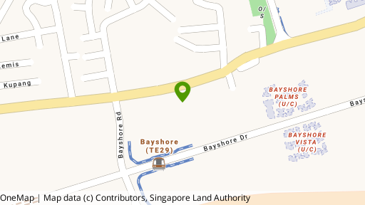 Map showing the location of Balcon East
