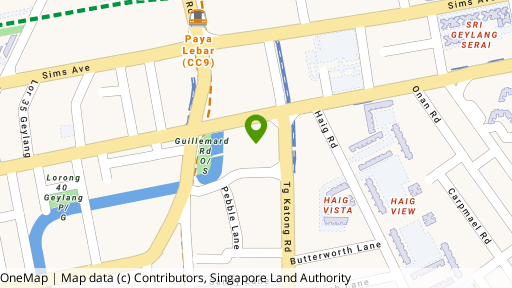 Map showing the location of City Plaza