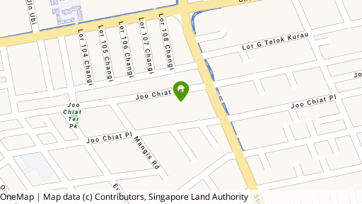 Map showing the location of The Mint Residences