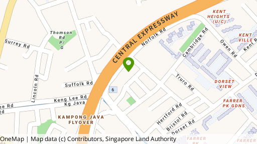 Map showing the location of Mera Springs