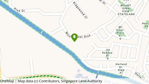 Map showing the location of Village Tower