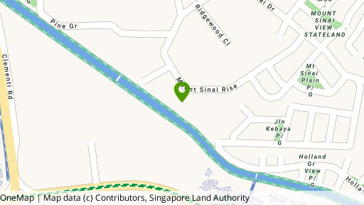 Map showing the location of Leighwoods