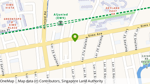 Map showing the location of Smart Suites