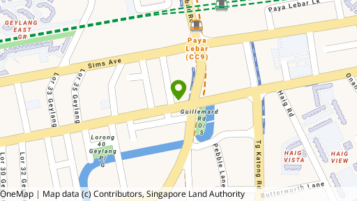 Map showing the location of 791C Geylang Road