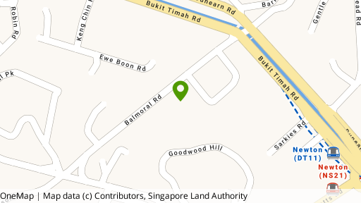 Map showing the location of Goodwood Grand
