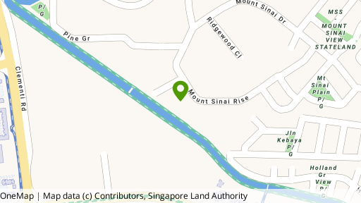 Map showing the location of Fontana Heights