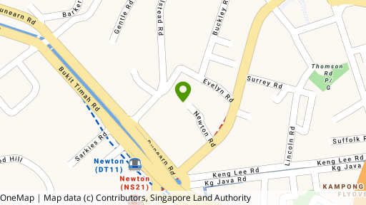 Map showing the location of Ixora Court (To be liquidated )