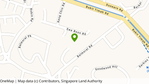 Map showing the location of Belmond Green